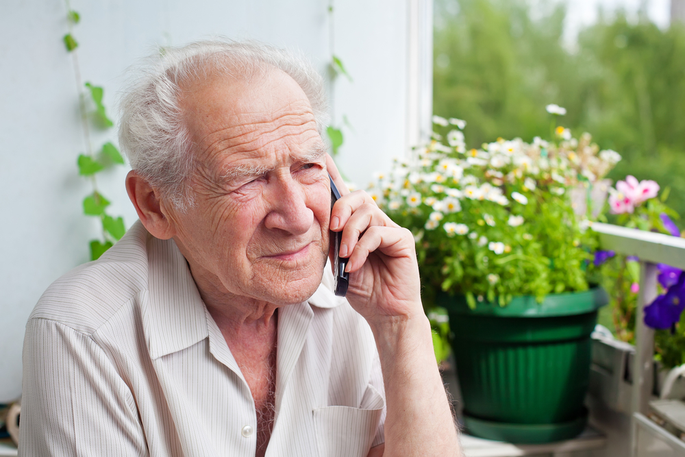 Social Care - Overcoming Loneliness - Senior Man - Elder Care - Disability