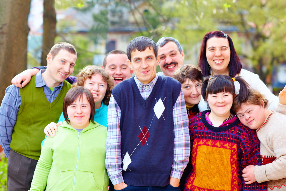 Happy group of people, Disability, Social Care, Benefits of the NDIS