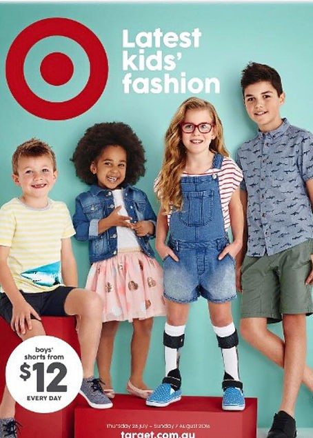 Target catalogue featuring Emily (Image credit: Target.com.au) Target catalogue featuring Emily (Image credit: Target.com.au)